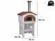 Linea VZ Ponza - Outdoor Wood-Fired Oven with Base - with 55x59 cm Cooking Chamber