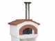 Linea VZ Ponza - Outdoor Wood-Fired Oven with Base - with 55x59 cm Cooking Chamber