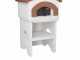 Linea VZ Ponza - Outdoor Wood-Fired Oven with Base - with 55x59 cm Cooking Chamber