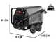 Idromatic Astra 200.15 - Three-Phase Hot Water Pressure Washer - Brass Pump
