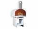 Linea VZ Pozzuoli - Outdoor Wood-Fired Oven with Concrete Base - with 72x105 cm Cooking Chamber