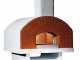 Linea VZ Pozzuoli - Outdoor Wood-Fired Oven with Concrete Base - with 72x105 cm Cooking Chamber