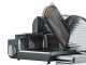 Graef SKS Line 850 Silver - Cantilever Meat Slicer with 170 mm blade - With wooden cutting board and knife drawer