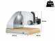 Graef SKS Line 850 Silver - Cantilever Meat Slicer with 170 mm blade - With wooden cutting board and knife drawer