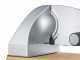 Graef SKS Line 850 Silver - Cantilever Meat Slicer with 170 mm blade - With wooden cutting board and knife drawer