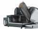 Graef SKS Line 850 Silver - Cantilever Meat Slicer with 170 mm blade - With wooden cutting board and knife drawer