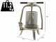 Baesso V20 Inox - 9 L Screw Press for Fruits and Vegetables - Stainless Steel Tank 
