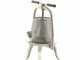 Baesso V20 Inox - 9 L Screw Press for Fruits and Vegetables - Stainless Steel Tank 