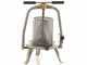 Baesso V20 Inox - 9 L Screw Press for Fruits and Vegetables - Stainless Steel Tank 