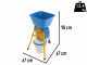 Novital Golia 4V - Electric Grain Mill - 750W