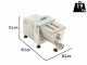 Fimar Lilly PF15E - Professional 2-in-1 Pasta Maker - Kneads and Extrudes