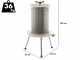 Enotecnica Pillan Garda - 80 L Fruit Hydropress - Stainless Steel Tank 