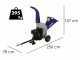 BullMach ZEUS 180 BSE  - Towable petrol garden shredder - Briggs &amp; Stratton 420cc with electric start