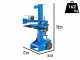 Docma SVG1000 - 220 PLUS - Electric Log Splitter - Vertical