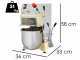 Santos SPL27 - Professional Planetary Mixer - Professional single-phase mixer