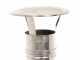AgriEuro Premium Line Quattro Stagioni - Outdoor Wood-Fired Pizza Stainless Steel Oven 60x40 - for 1 Pizza