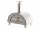 AgriEuro Premium Line Quattro Stagioni - Outdoor Wood-Fired Pizza Stainless Steel Oven 60x40 - for 1 Pizza
