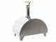 AgriEuro Premium Line Quattro Stagioni - Outdoor Wood-Fired Pizza Stainless Steel Oven 60x40 - for 1 Pizza