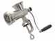 Tre Spade TC-8/3 USI INOX - Manual Meat Mincer - N.8 + Accessory Kit