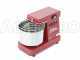 Famag Grilletta IM 5/230 1 Speed Colour Red - Spiral Mixer 5 Kg