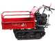 Blue Bird 310-SHL 1200 - Self-propelled track-mounted garden shredder on wheelbarrow - G420F Loncin Engine