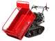 Blue Bird 310-SHL 1200 - Self-propelled track-mounted garden shredder on wheelbarrow - G420F Loncin Engine