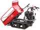 Blue Bird 310-SHL 1200 - Self-propelled track-mounted garden shredder on wheelbarrow - G420F Loncin Engine