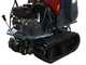 Blue Bird 310-SHL 1200 - Self-propelled track-mounted garden shredder on wheelbarrow - G420F Loncin Engine