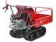 Blue Bird 310-SHL 1200 - Self-propelled track-mounted garden shredder on wheelbarrow - G420F Loncin Engine
