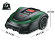 Bosch Indego M 700 Robot Lawn Mower - Robot lawn mower with 18 V Lithium battery