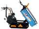 EuroMech EM500H-Agri - Tracked Wheelbarrow with Extendable Body 500Kg