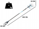 Campagnola Alice STAR 58 PLUS - 185-270 cm Carbon Pole - Electric Olive Harvester - Backpack Battery Included