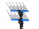 Campagnola Alice STAR 58 PLUS - 185-270 cm Carbon Pole - Electric Olive Harvester - Backpack Battery Included