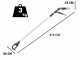 Campagnola Alice STAR 58 PLUS - 150-220 cm Aluminium Pole - Electric Olive Harvester 