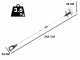 Campagnola Alice STAR 58 PLUS - 185-270 cm Aluminium Pole - Electric Olive Harvester