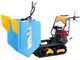 EuroMech EM500H-Dumper - Tracked Wheelbarrow Dumper Body 500Kg
