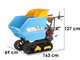 EuroMech EM500H-Dumper - Tracked Wheelbarrow Dumper Body 500Kg