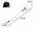 Campagnola Icarus V1 58 - 185-270 cm Aluminium Pole - Electric Olive Harvester