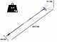 Campagnola Icarus V1 58 - 185-270 cm Carbon Pole - Electric Olive Harvester - Included Backpack Battery
