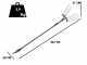 Campagnola Icarus V1 58 - 185-270 cm Carbon Pole - Electric Olive Harvester - Included Backpack Battery