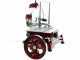 BERKEL B3 - Flywheel Meat Slicer With Pedestal With 300 mm Chrome-Plated Steel Blade - Red