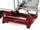 BERKEL B3 - Flywheel Meat Slicer With Pedestal With 300 mm Chrome-Plated Steel Blade - Red