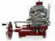 BERKEL B114 - Flywheel Meat Slicer With Stand - 320 mm Chrome-Plated Steel Blade - Red