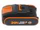 WORX WG384E - 2x 20 V 4Ah Battery-powered Electric Chainsaw - 35 cm Blade 