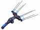 Lisam Thor 36V - Electric Battery-powered Olive Harvester - With 8 Carbon Prongs - Telescopic Pole