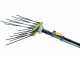Lisam Swing 36V - Electric Battery-powered Olive Harvester - With 8+8 Carbon Prongs - Telescopic Pole