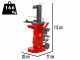 Docma SF100 Rapid Benz Loncin G200F - Petrol Log Splitter- Vertical