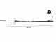 Brumi Special 12V - Electric harvester with lithium battery - Carbon rod 235/315cm