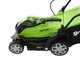 Greenworks G40LM35K2 - Battery-powered Lawn Mower - 40V/2Ah - 35 cm cut