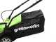 Greenworks G40LM35K2 - Battery-powered Lawn Mower - 40V/2Ah - 35 cm cut